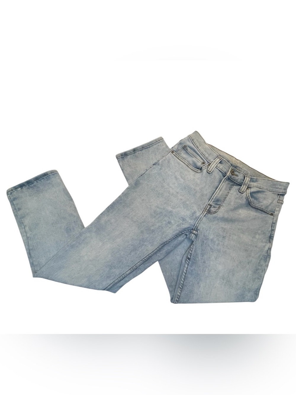 Goodfellow & Co Total Flex light wash denim Slim Straight Fit Jeans Men’s 30x29